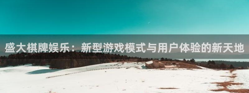大满贯app登录入口：盛大棋牌娱乐：新型游戏模式与用户体验的新天地